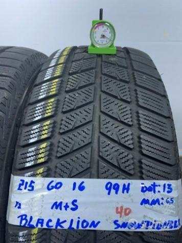 Gomme Usate BLACKLION 215 60 16