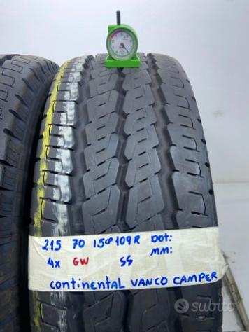Gomme Usate CONTINENTAL 215 70 15