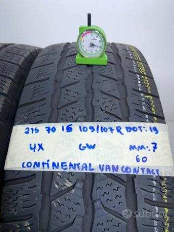 Gomme Usate CONTINENTAL 215 70 16