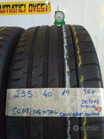 Gomme Usate CONTINENTAL 235 40 19