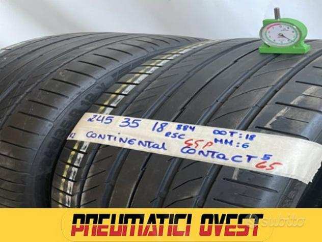 Gomme Usate CONTINENTAL 245 35 18