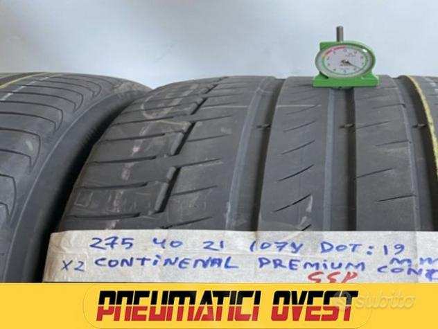 Gomme Usate CONTINENTAL 275 40 21