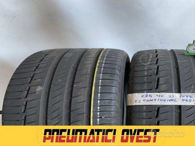 Gomme Usate CONTINENTAL 275 40 21