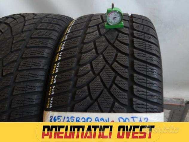 Gomme Usate DUNLOP 265 25 20