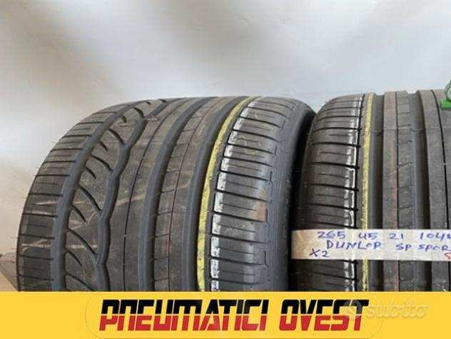 Gomme Usate DUNLOP 265 45 21