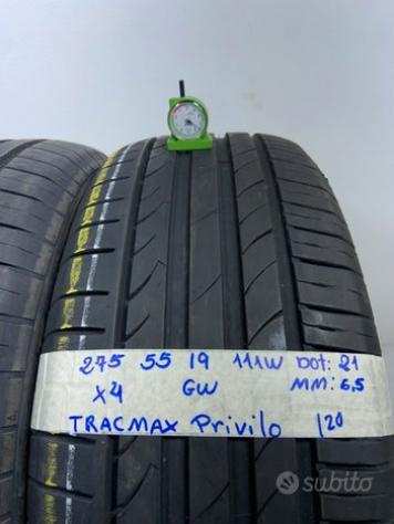 Gomme Usate TRACMAX 275 55 19