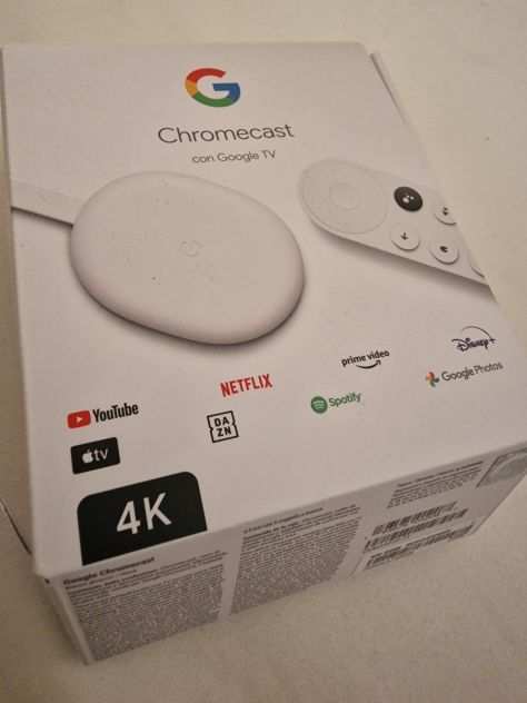 Google Cromecast tv 4k