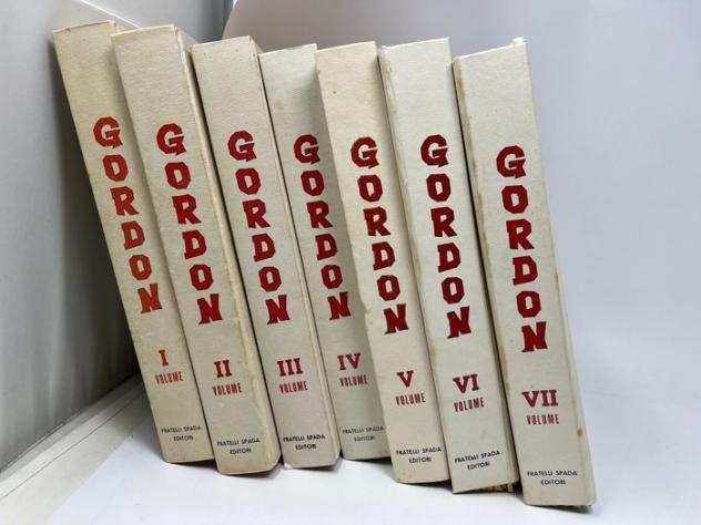 Gordon - 7 Volumi - 5 Rilegati 2 con albi Sfusi - sequenza da 1 a 56 - Brossura - Prima edizione - (1964)