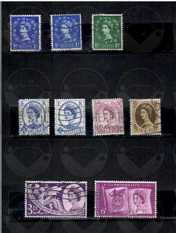 GRAN BRETAGNA Qeen Elizabeth francobolli 1952-2000