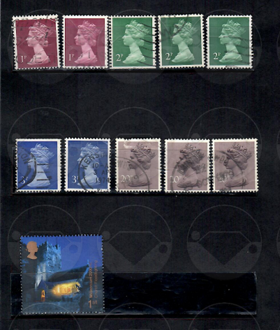 GRAN BRETAGNA Qeen Elizabeth francobolli 1952-2000