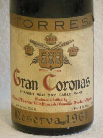 GRAN CORONAS Riserva del 1961