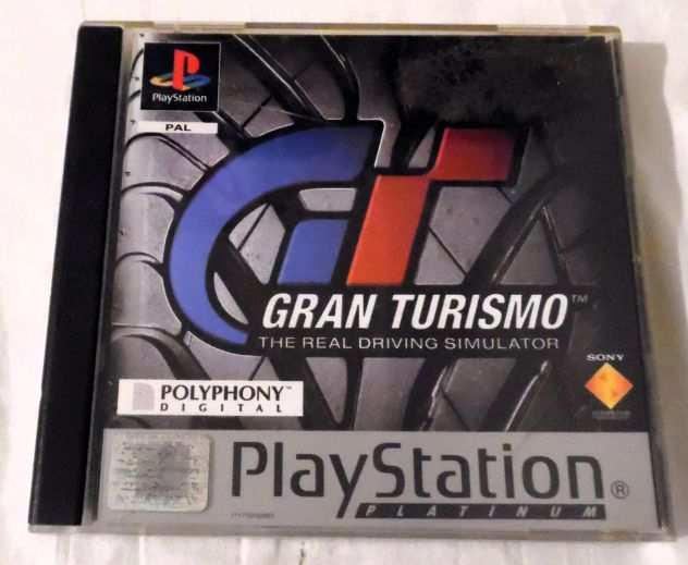 Gran turismo platinum PS1 Solo custodia e manuale