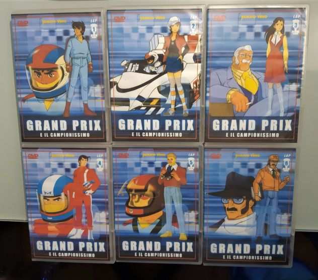 Grand Prix il campionissimo box dvd originali yamato