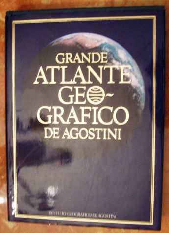 GRANDE ATLANTE GEOGRAFICO DE AGOSTINI 1982