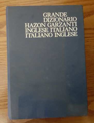 grande dizionario Hazon Garzanti ingleseitaliano, edizione Garzanti, 1961