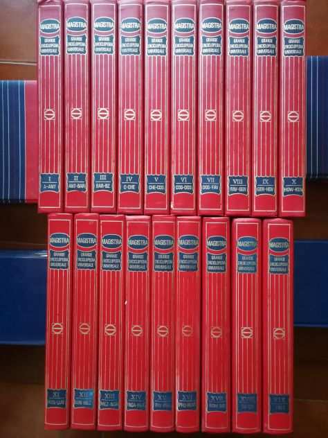 Grande Enciclopedia Universale Magistra 1983 Edizione Sodisco in Ndeg19 Volumi