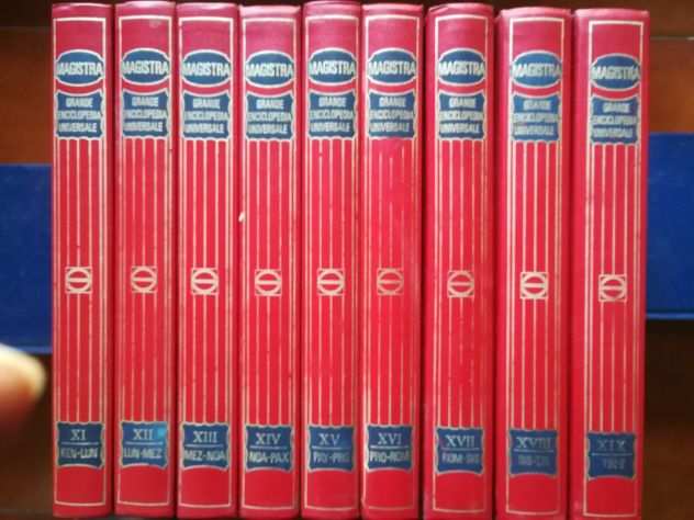 Grande Enciclopedia Universale Magistra 1983 Edizione Sodisco in Ndeg19 Volumi
