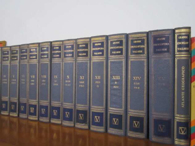 Grande enciclopedia Vallardi 18 volumi - Vintage
