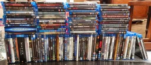 Grande lotto di 130 blu ray generi vari