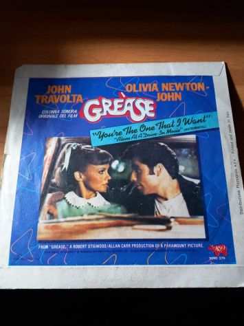 Grease - Disco Vinile 45giri 1978