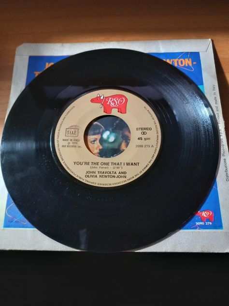 Grease - Disco Vinile 45giri 1978