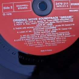 GREASE, doppio vinile originale, 1978 - 33giri