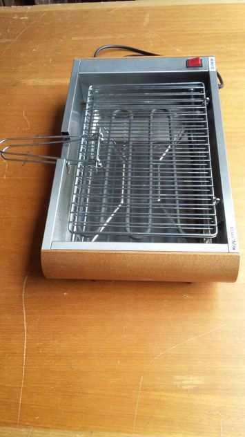 GRILL ELETTRICO IN ACCIAIO INOX