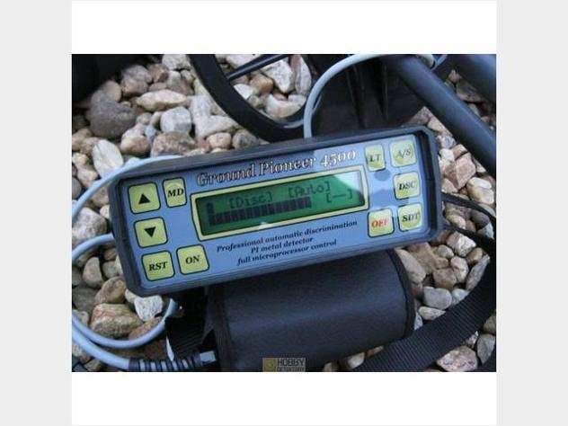 Ground Pioneer 4500 metal detector pulse induction Nuovo