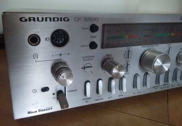 Grundig CF-5500 deck piastra registrazione a cassette (LEGGERE BENE ANNUNCIO)