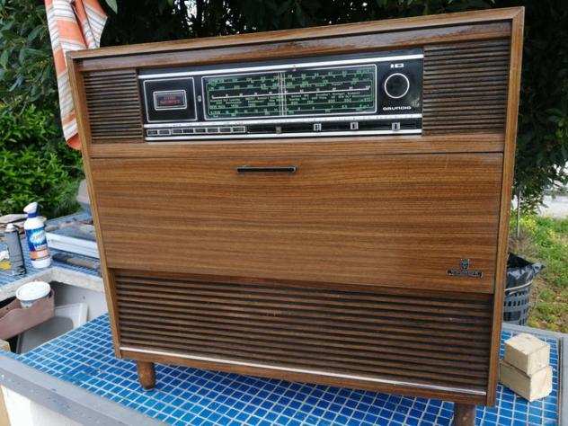 Grundig - Como 10 - FM Stereo MPX - Radio a Valvole, Piatto