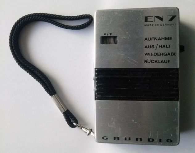 Grundig EN7 registratore tascabile vintage usato