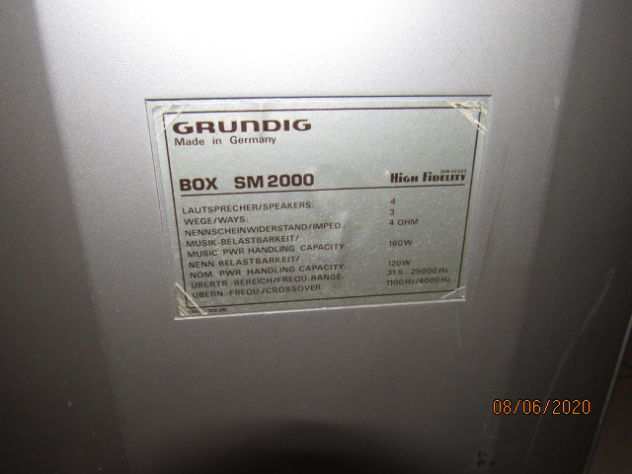 Grundig..diffusori , giradischi...