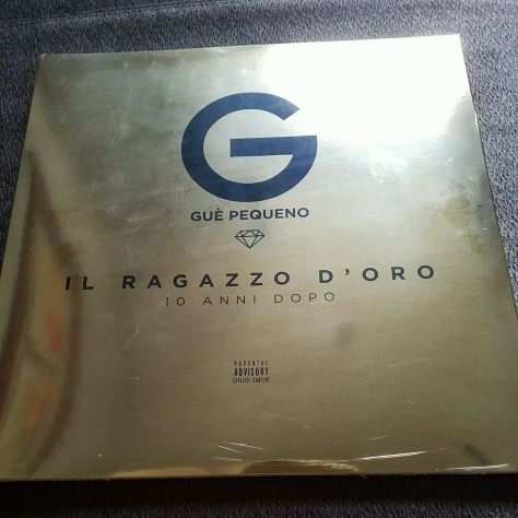 Guegrave Pequeno ndash Il Ragazzo DOro(2021) 2xLP trasparenti, autografato