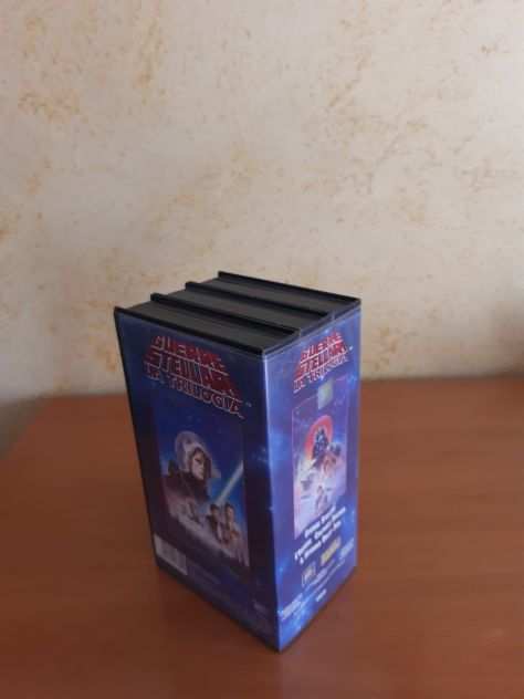 GUERRE STELLARI LA TRILOGIA BOX 3 VHS film 1995