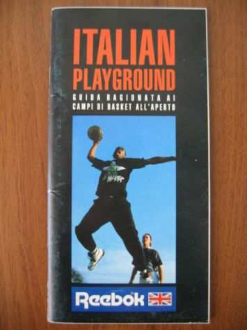 Guida ITALIAN PLAYGROUND 1992 Reebok Black Top Tour Giganti del Basket
