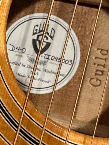 Guild - D-40 RICHIE HAVENS signature - - Chitarra elettroacustica - Stati Uniti