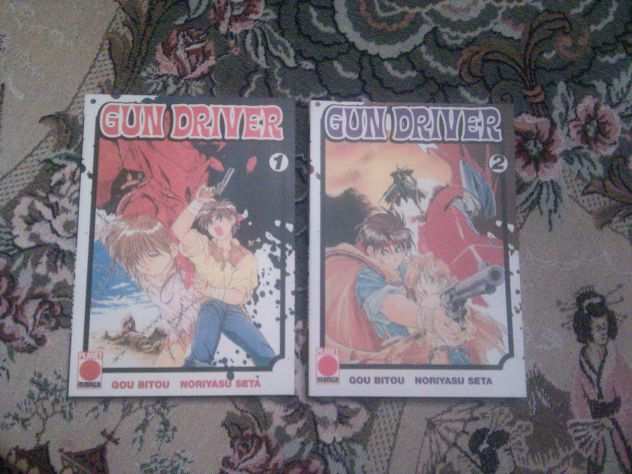Gun Driver 1-2 planet manga,serie completa 1ma ed