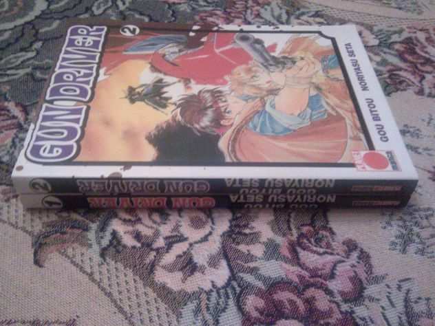 Gun Driver 1-2 planet manga,serie completa 1ma ed