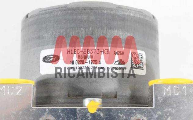 H1BC-2B373-KB Ford Fiesta centralina ABS gruppo pompa ATE