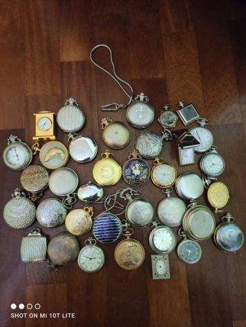 Hachette - Collezione vintage di 36 orologi da tasca - 1990-1999