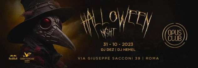 HALLOWEEN 2023 OPUS CLUB ROMA CHIAMA 3423518951