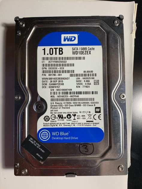 Hard disk 1Tb Western digital