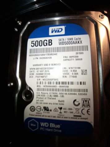 hard disk da 500 gb 250 gb164 gb