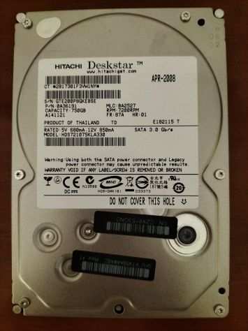 Hard disk Hitachi 750GB SATA 3.0