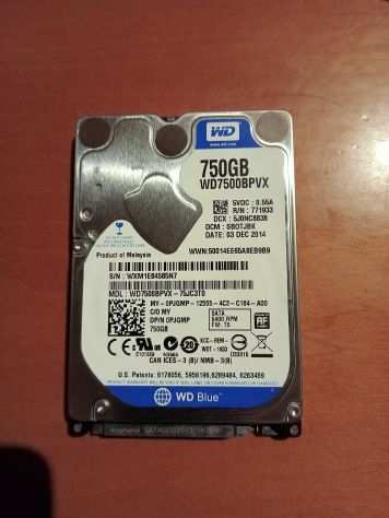 Hard disk WD 750 GB