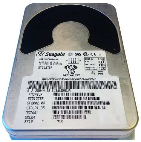 Hard Drive IDE 40pin, Seagate ST31276A 1275MB, ST32132A 2GB (2x)