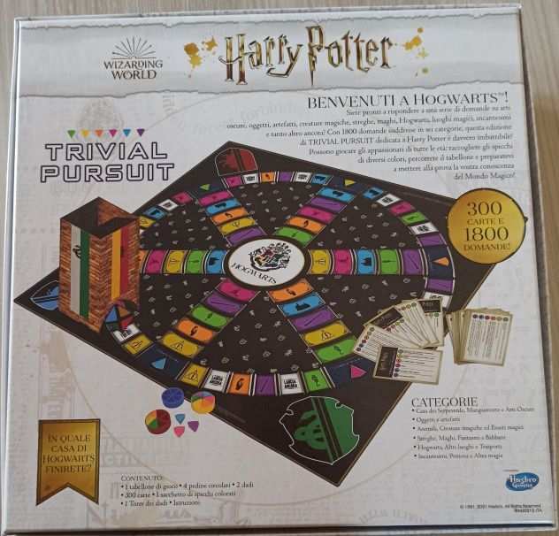 Harry Potter Gioco Da Tavolo Trivial Pursuit Italiano Winning Moves