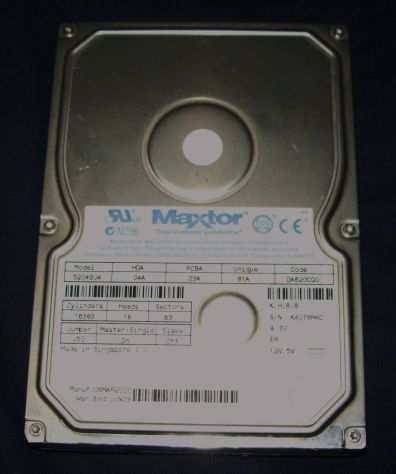 HDD - MAXTOR 52049U4 IDE Hard Drive DA 35 20GB -