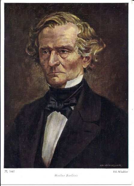 Hector Berlioz cartolina Postkarte carte postale postcard