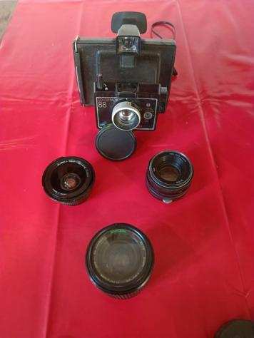 Helios, Polaroid, Samyang Optics 2 lenses  wide angle converter Obiettivo zoom